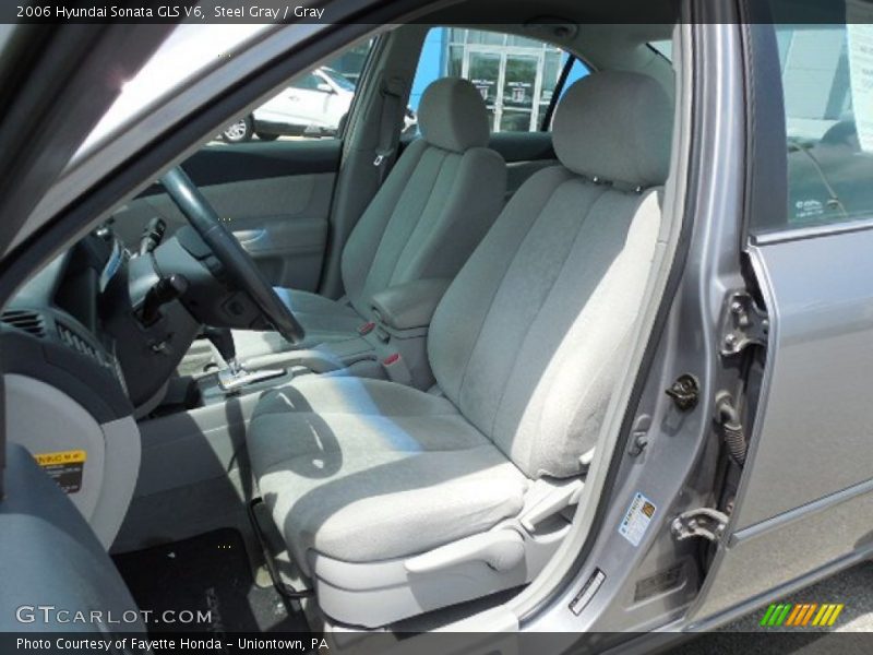 Steel Gray / Gray 2006 Hyundai Sonata GLS V6
