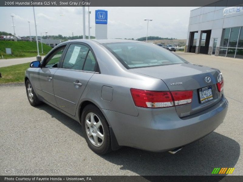 Steel Gray / Gray 2006 Hyundai Sonata GLS V6