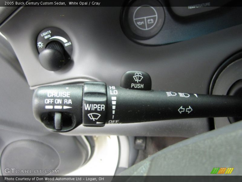 White Opal / Gray 2005 Buick Century Custom Sedan