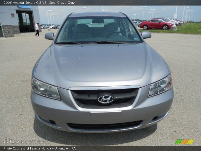 Steel Gray / Gray 2006 Hyundai Sonata GLS V6