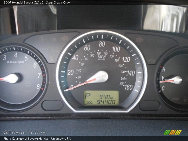 Steel Gray / Gray 2006 Hyundai Sonata GLS V6