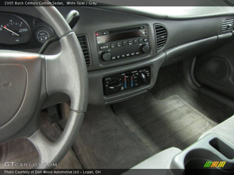 White Opal / Gray 2005 Buick Century Custom Sedan
