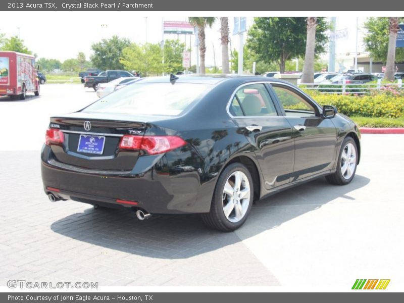 Crystal Black Pearl / Parchment 2013 Acura TSX