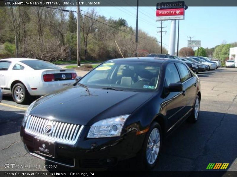 Black / Dark Charcoal 2006 Mercury Milan V6 Premier