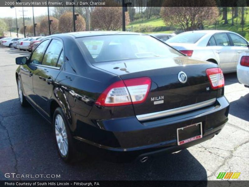 Black / Dark Charcoal 2006 Mercury Milan V6 Premier