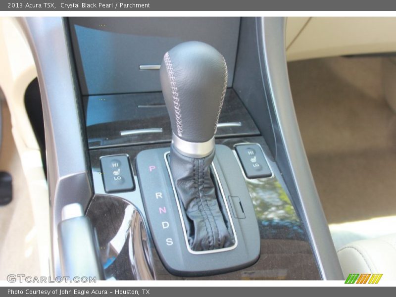 Crystal Black Pearl / Parchment 2013 Acura TSX