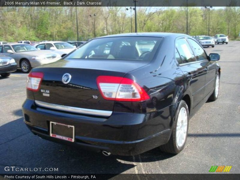 Black / Dark Charcoal 2006 Mercury Milan V6 Premier