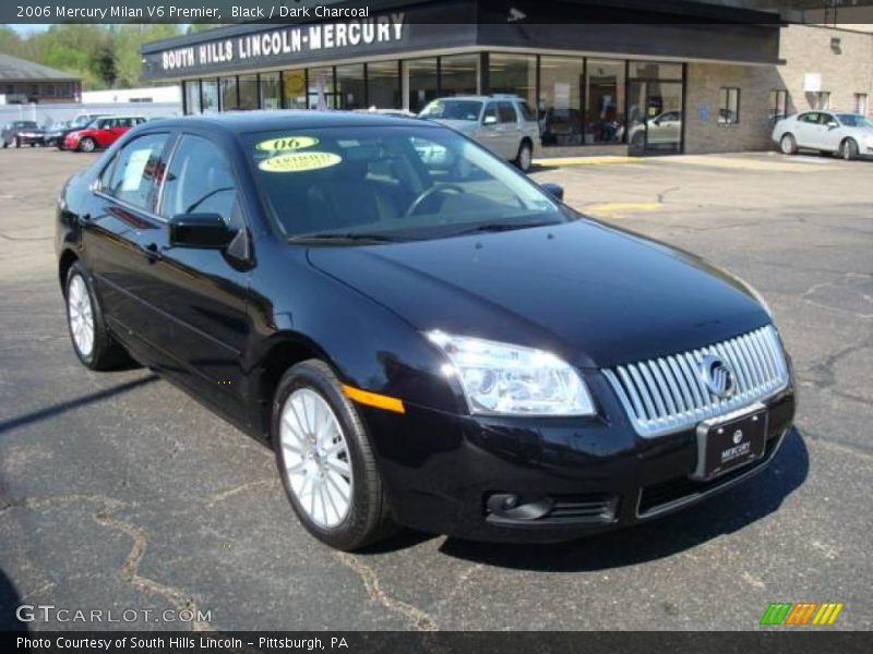 Black / Dark Charcoal 2006 Mercury Milan V6 Premier