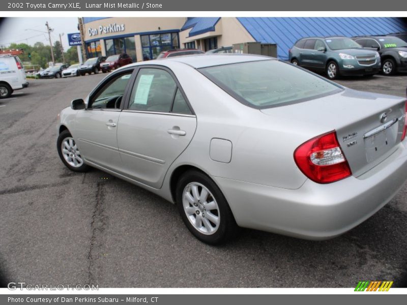 Lunar Mist Metallic / Stone 2002 Toyota Camry XLE