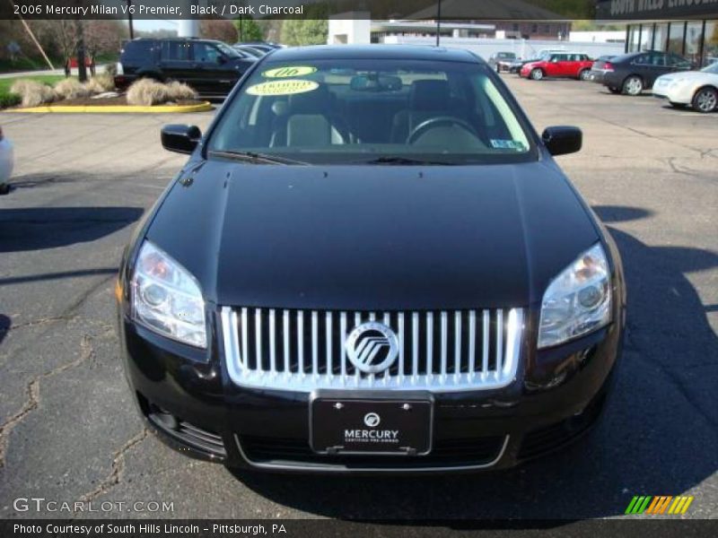 Black / Dark Charcoal 2006 Mercury Milan V6 Premier