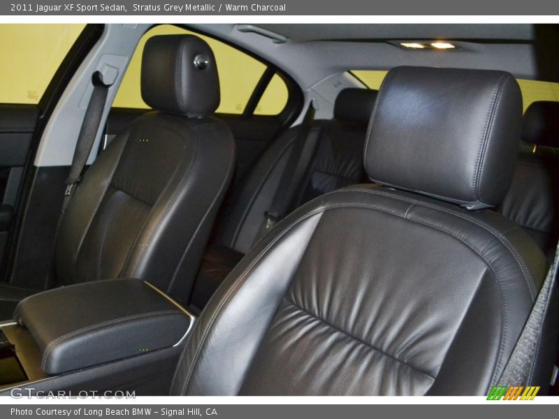 Stratus Grey Metallic / Warm Charcoal 2011 Jaguar XF Sport Sedan