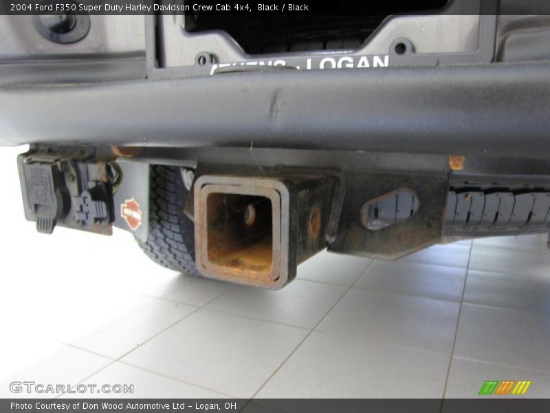Black / Black 2004 Ford F350 Super Duty Harley Davidson Crew Cab 4x4