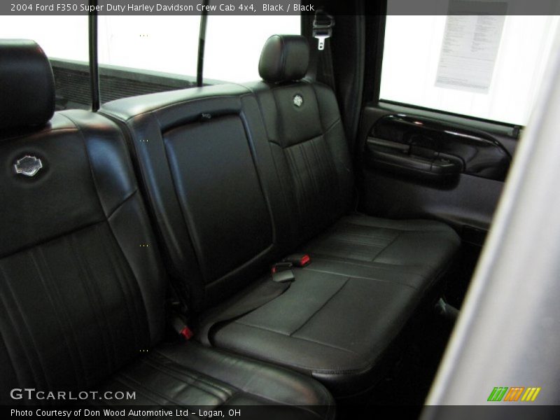 Rear Seat of 2004 F350 Super Duty Harley Davidson Crew Cab 4x4