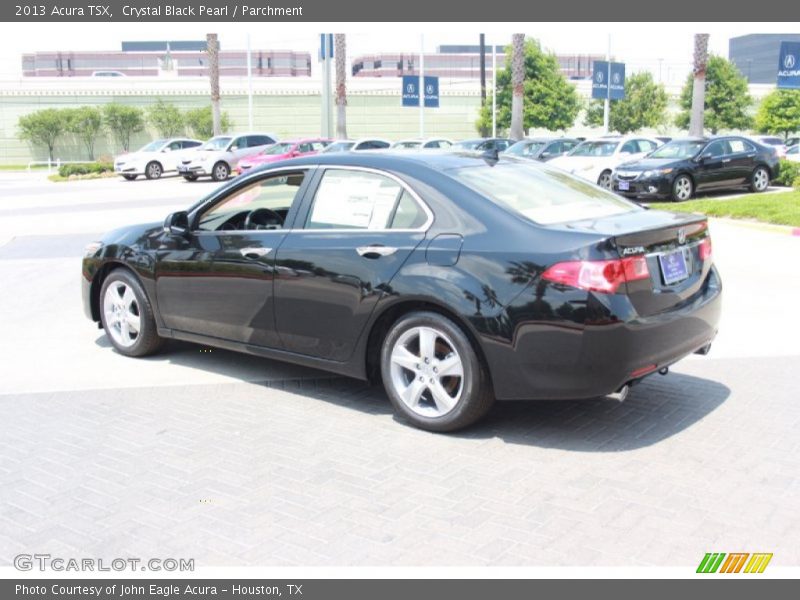 Crystal Black Pearl / Parchment 2013 Acura TSX
