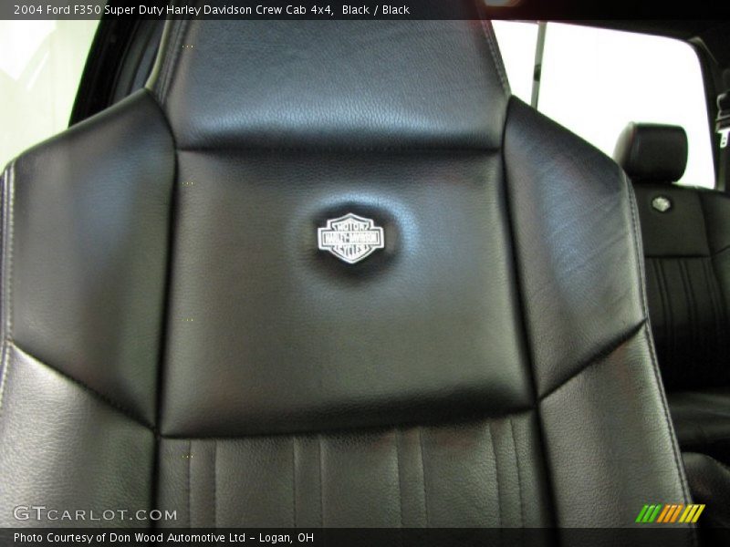 Black / Black 2004 Ford F350 Super Duty Harley Davidson Crew Cab 4x4