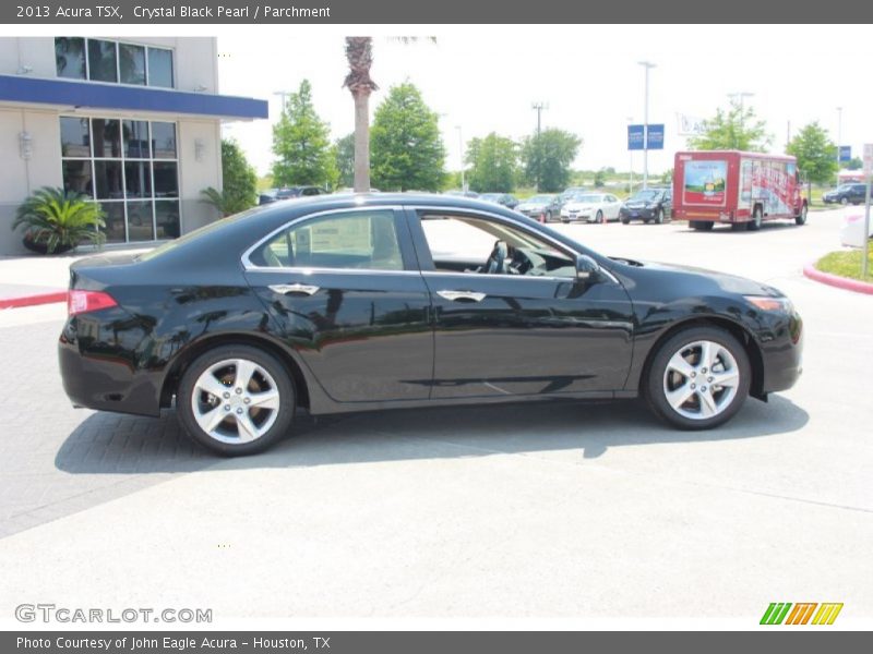 Crystal Black Pearl / Parchment 2013 Acura TSX