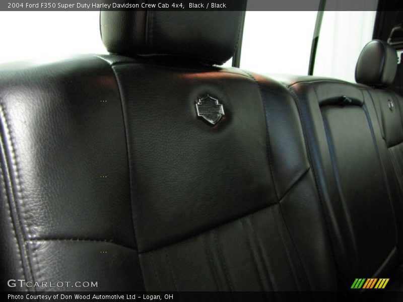 Black / Black 2004 Ford F350 Super Duty Harley Davidson Crew Cab 4x4