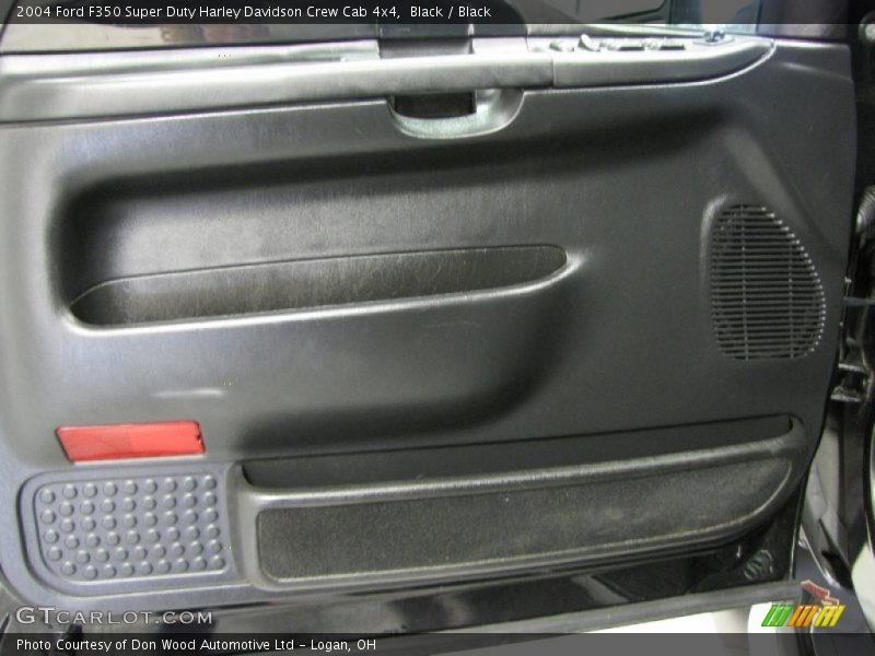Black / Black 2004 Ford F350 Super Duty Harley Davidson Crew Cab 4x4