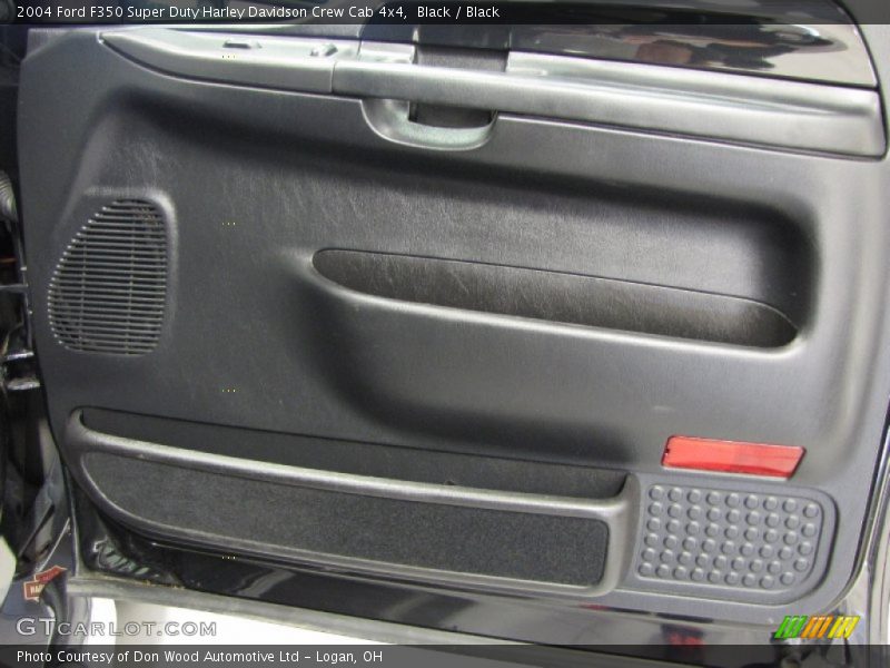 Black / Black 2004 Ford F350 Super Duty Harley Davidson Crew Cab 4x4