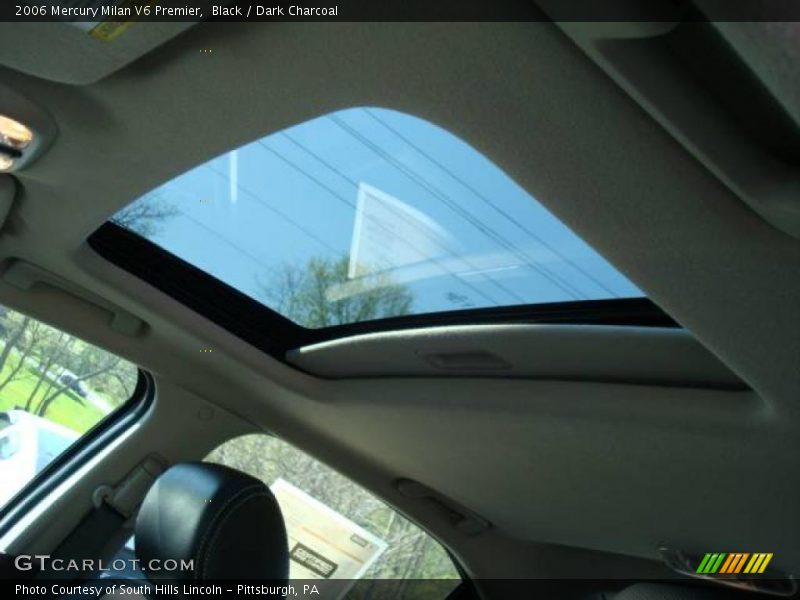 Black / Dark Charcoal 2006 Mercury Milan V6 Premier