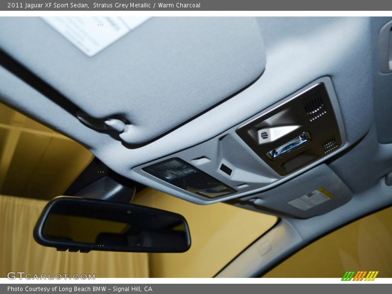 Stratus Grey Metallic / Warm Charcoal 2011 Jaguar XF Sport Sedan