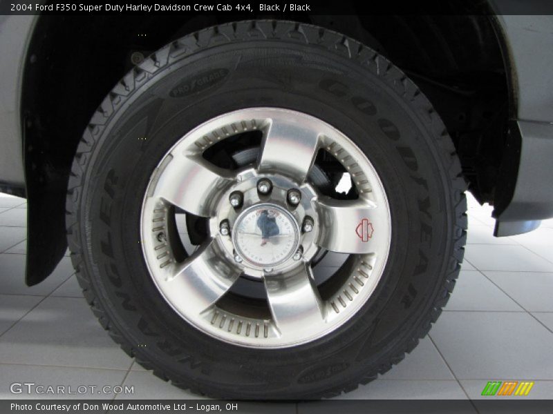 Black / Black 2004 Ford F350 Super Duty Harley Davidson Crew Cab 4x4