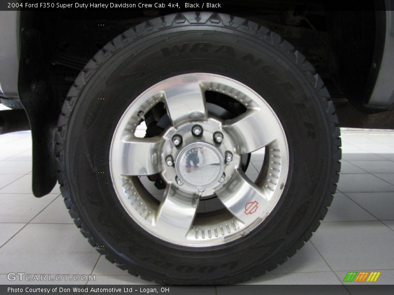 Black / Black 2004 Ford F350 Super Duty Harley Davidson Crew Cab 4x4