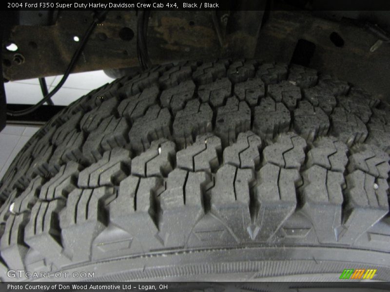 Black / Black 2004 Ford F350 Super Duty Harley Davidson Crew Cab 4x4