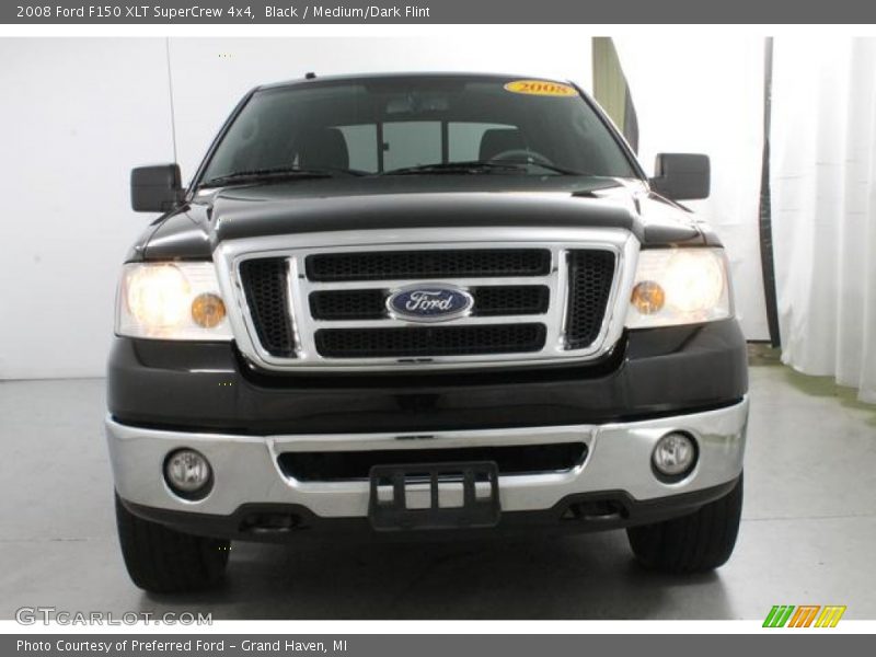 Black / Medium/Dark Flint 2008 Ford F150 XLT SuperCrew 4x4