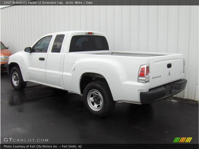Arctic White / Slate 2007 Mitsubishi Raider LS Extended Cab