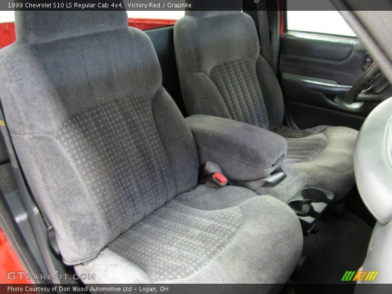  1999 S10 LS Regular Cab 4x4 Graphite Interior