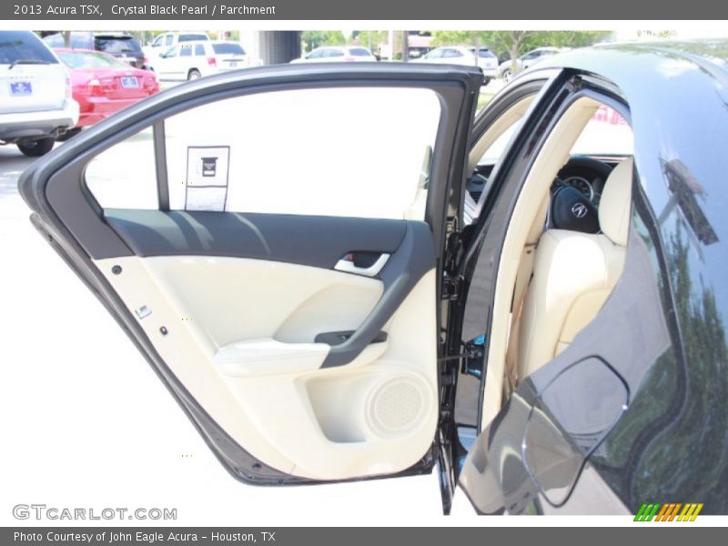 Crystal Black Pearl / Parchment 2013 Acura TSX