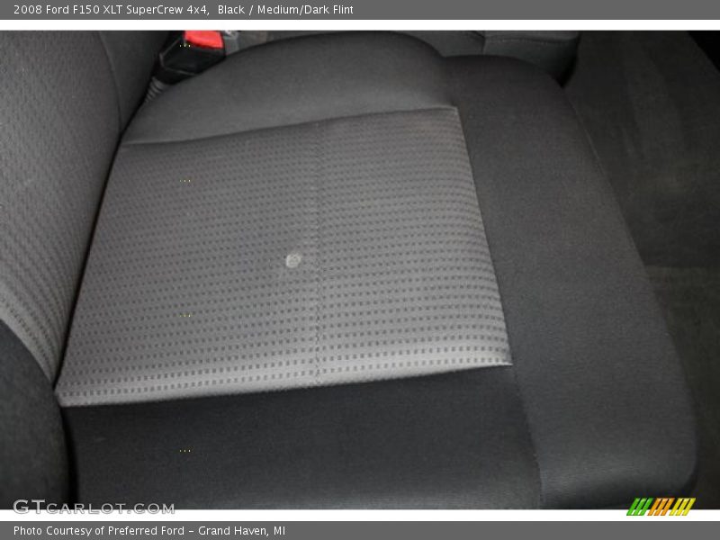 Black / Medium/Dark Flint 2008 Ford F150 XLT SuperCrew 4x4