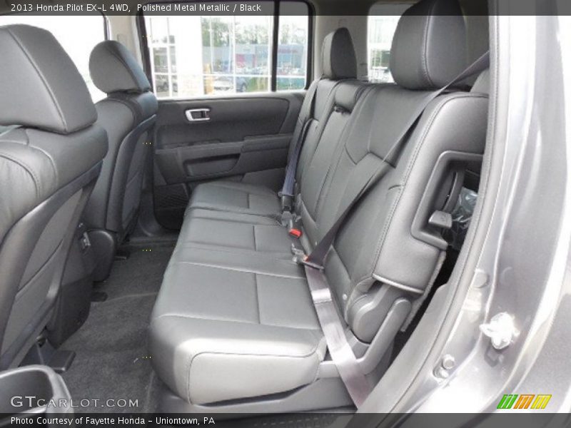 Rear Seat of 2013 Pilot EX-L 4WD