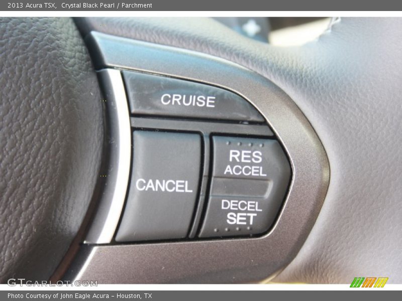 Crystal Black Pearl / Parchment 2013 Acura TSX