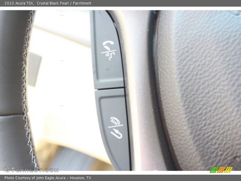 Crystal Black Pearl / Parchment 2013 Acura TSX