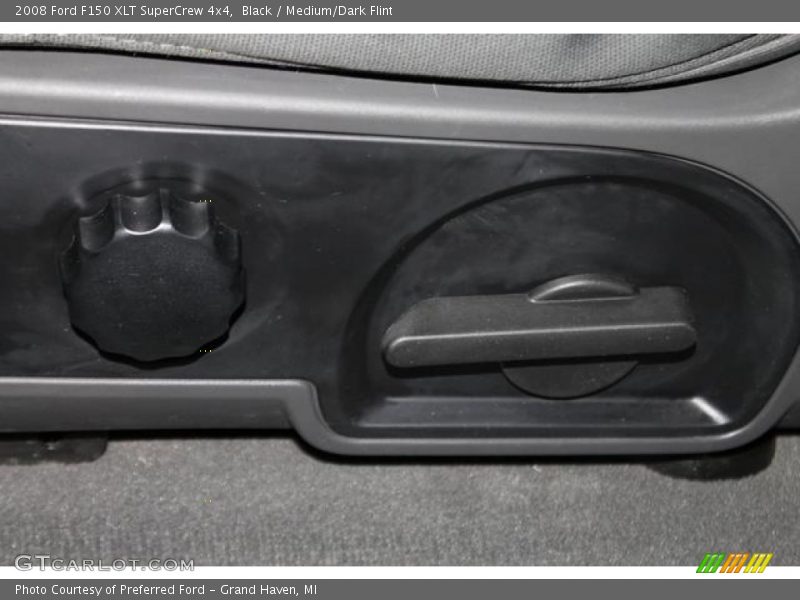 Black / Medium/Dark Flint 2008 Ford F150 XLT SuperCrew 4x4
