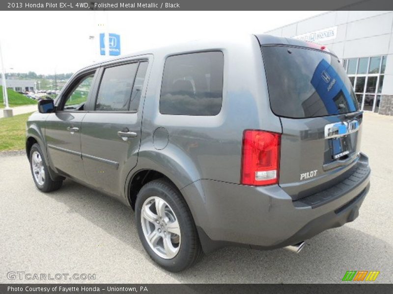 Polished Metal Metallic / Black 2013 Honda Pilot EX-L 4WD