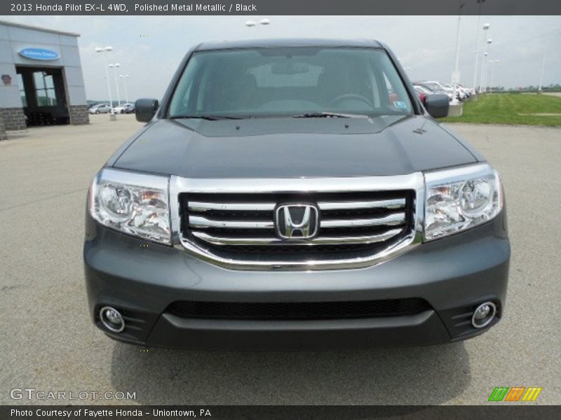 Polished Metal Metallic / Black 2013 Honda Pilot EX-L 4WD