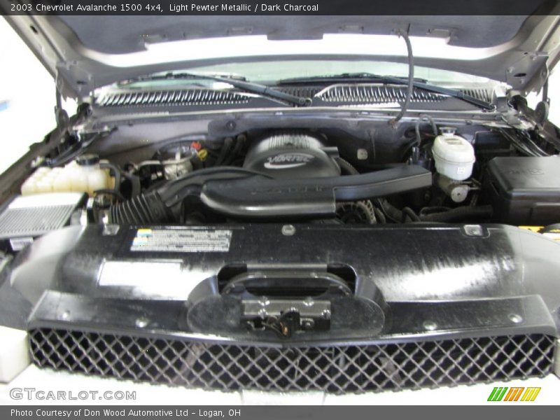 Light Pewter Metallic / Dark Charcoal 2003 Chevrolet Avalanche 1500 4x4