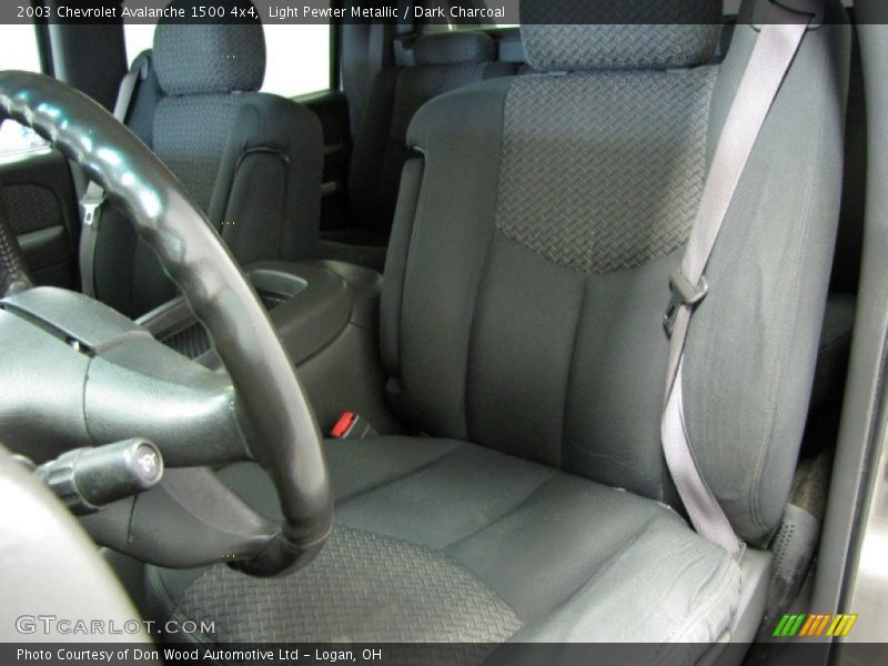 Light Pewter Metallic / Dark Charcoal 2003 Chevrolet Avalanche 1500 4x4