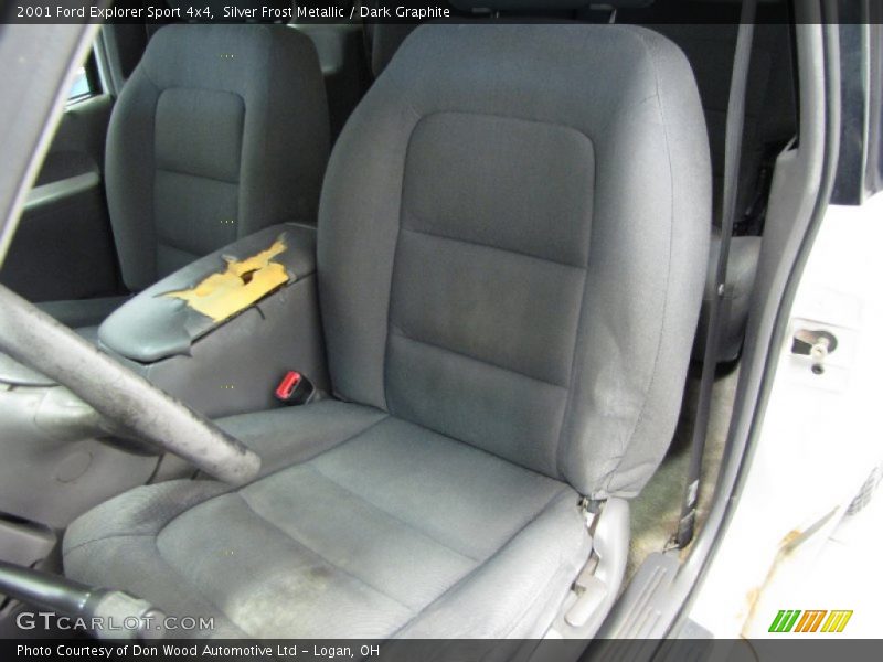 Silver Frost Metallic / Dark Graphite 2001 Ford Explorer Sport 4x4