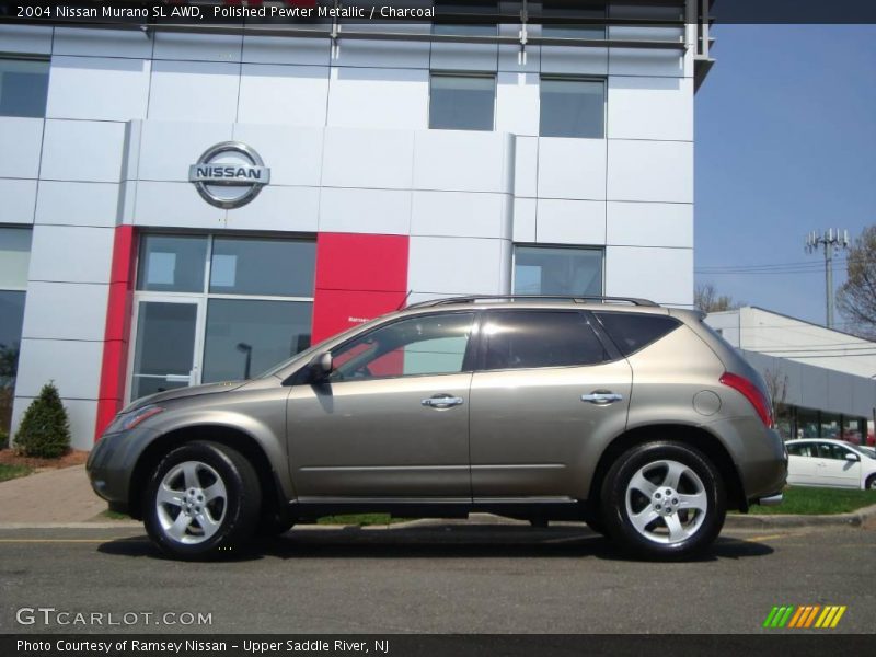 Polished Pewter Metallic / Charcoal 2004 Nissan Murano SL AWD