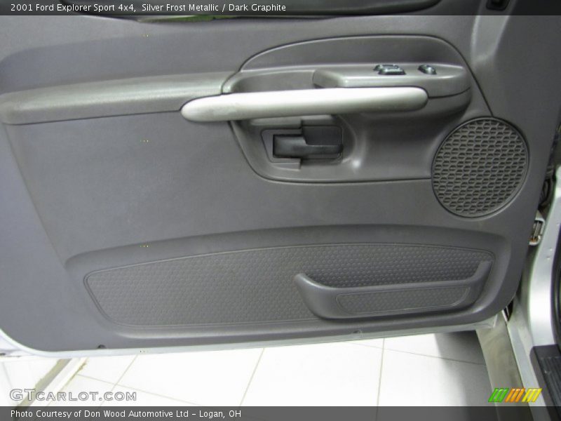Silver Frost Metallic / Dark Graphite 2001 Ford Explorer Sport 4x4