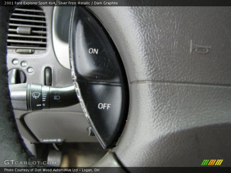 Silver Frost Metallic / Dark Graphite 2001 Ford Explorer Sport 4x4