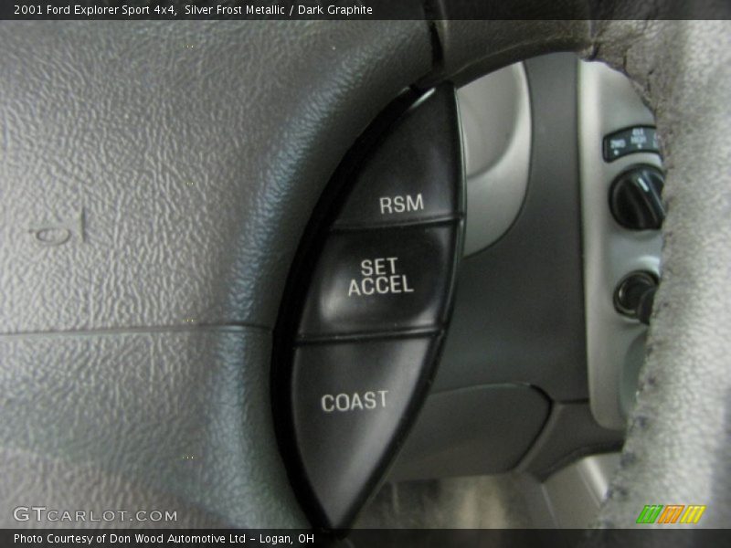 Silver Frost Metallic / Dark Graphite 2001 Ford Explorer Sport 4x4