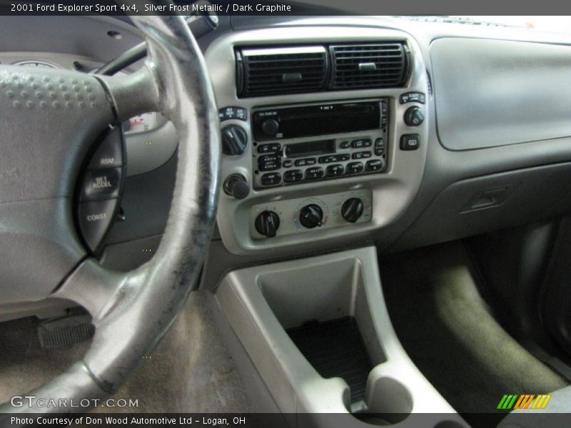 Silver Frost Metallic / Dark Graphite 2001 Ford Explorer Sport 4x4