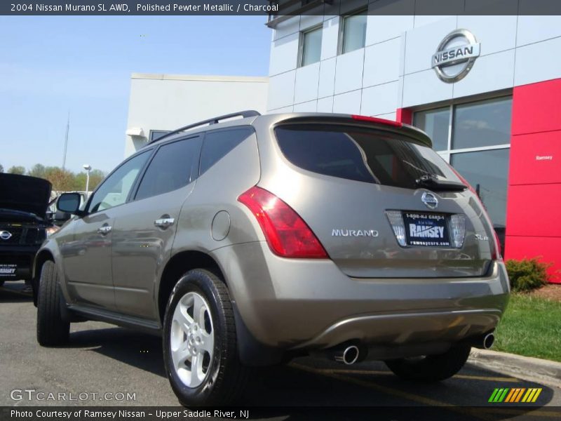 Polished Pewter Metallic / Charcoal 2004 Nissan Murano SL AWD