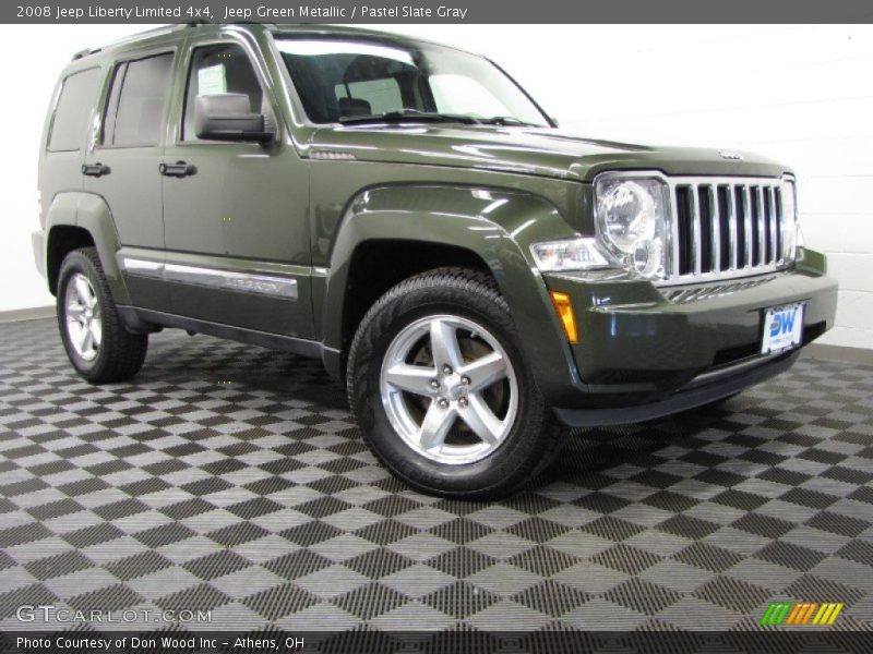 Jeep Green Metallic / Pastel Slate Gray 2008 Jeep Liberty Limited 4x4