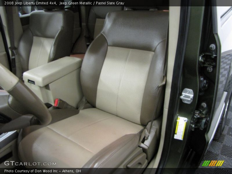 Jeep Green Metallic / Pastel Slate Gray 2008 Jeep Liberty Limited 4x4